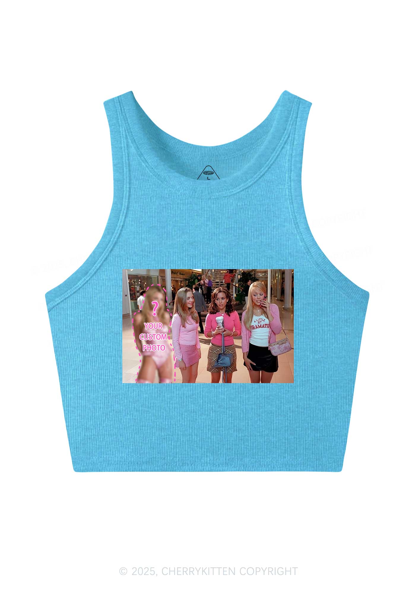 Custom Girls Movie Y2K Crop Tank Top Cherrykitten
