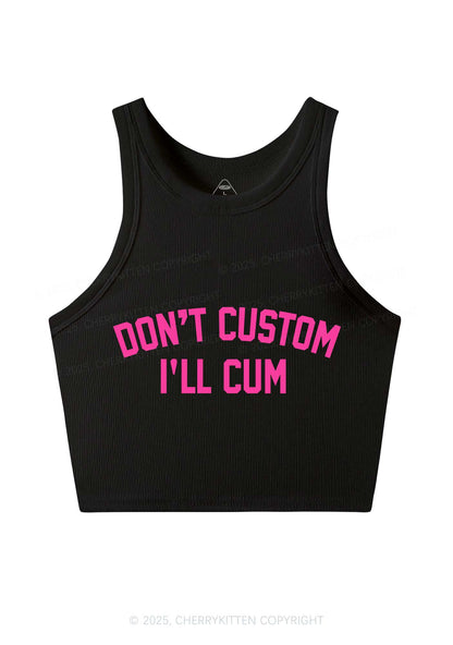 Dont Custom Y2K Crop Tank Top Cherrykitten