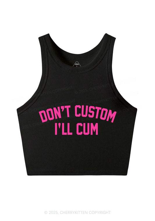 Dont Custom Y2K Crop Tank Top Cherrykitten