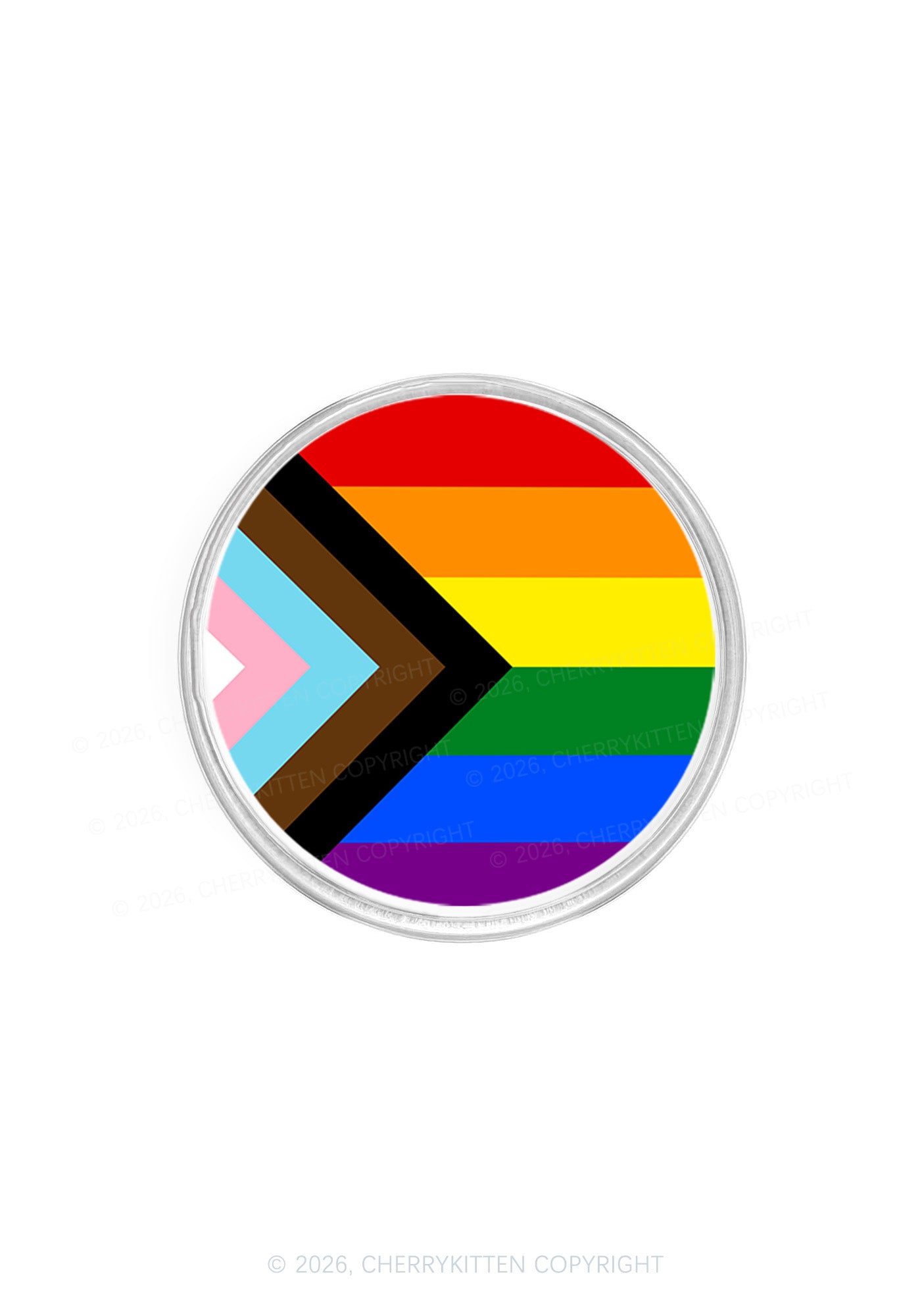 Progress Stripes Pride Y2K Magnetic Phone Grip Holder Cherrykitten
