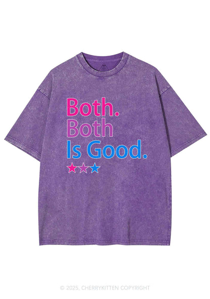 Both Is Good Pride Y2K Shirts Washed Tee Cherrykitten