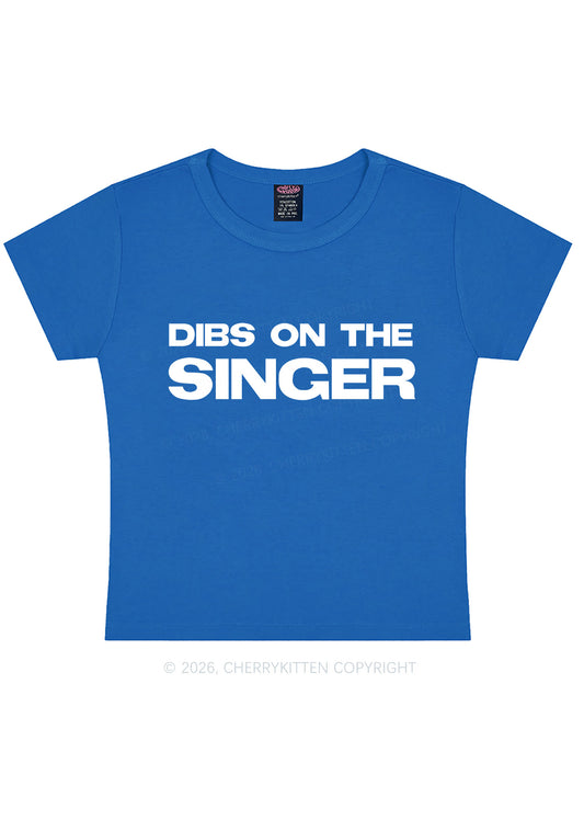 Dibs On The Singer Y2K Baby Tee Cherrykitten