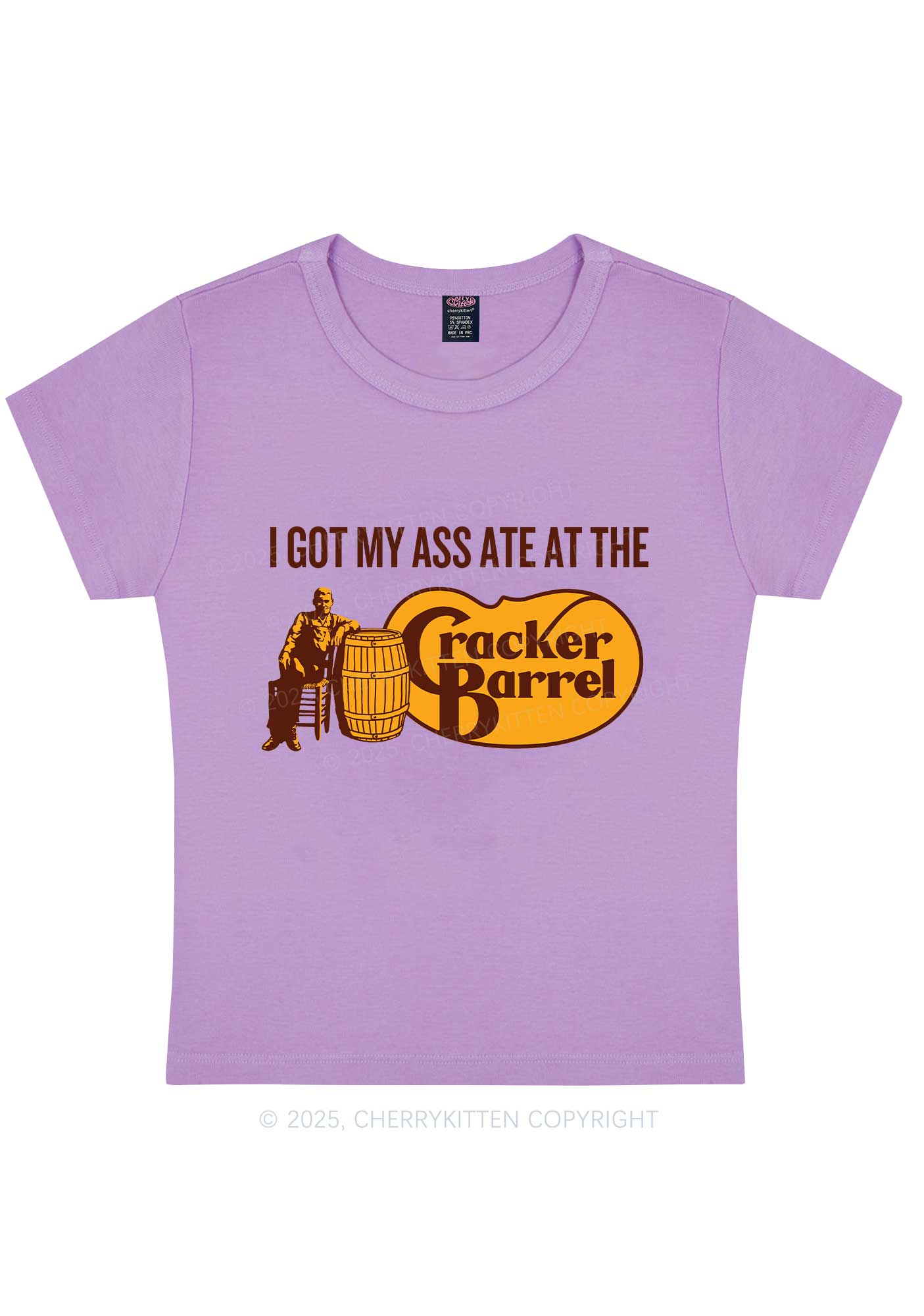 Got My Axx Ate Y2K Baby Tee Cherrykitten