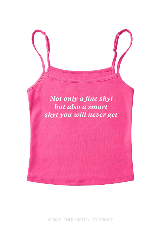 Not Only Fine Shyt Y2K Spaghetti Strap Cami Cherrykitten