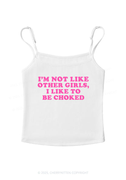 I Like To Be Choked Y2K Spaghetti Strap Cami Cherrykitten