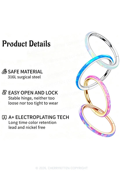 1pc Glitter Nose Ring Y2K Piercing Cherrykitten