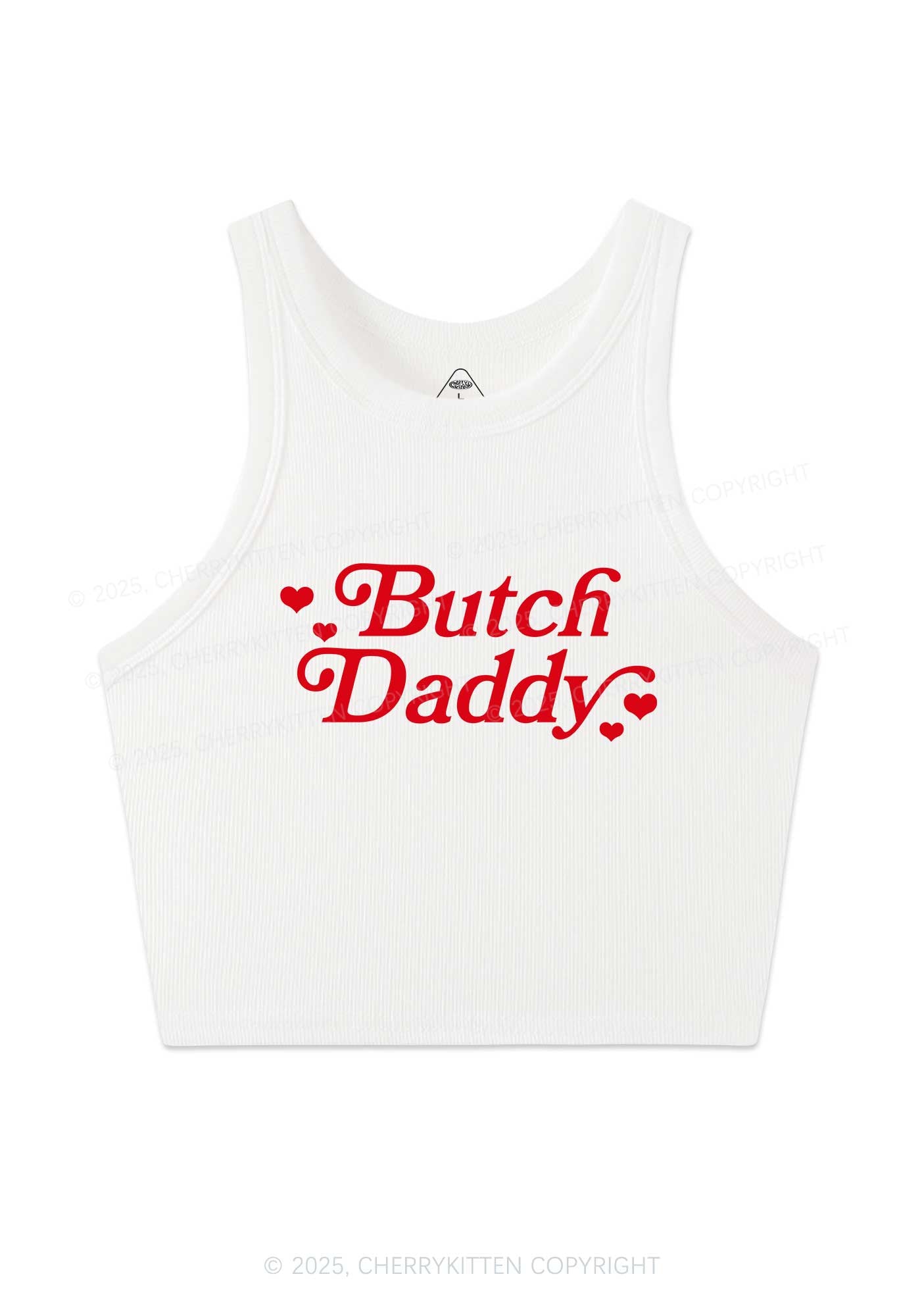 Butch Daddy Y2K Crop Tank Top Cherrykitten