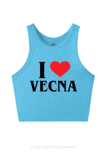 I Love VN Y2K Crop Tank Top Cherrykitten