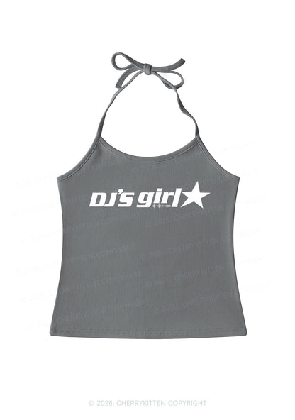 DJs Girl Y2K Halter Neck Cami Cherrykitten