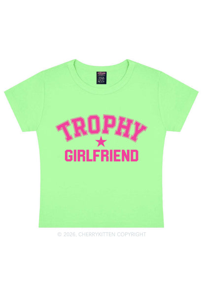 Trophy Girlfriend Y2K Baby Tee Cherrykitten