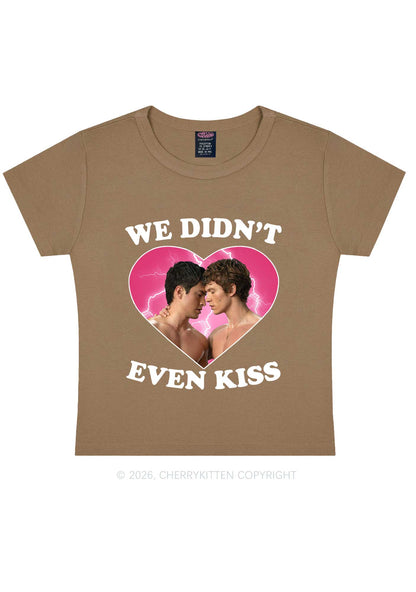 We Didnt Even Kiss Each Other HR Y2K Baby Tee Cherrykitten