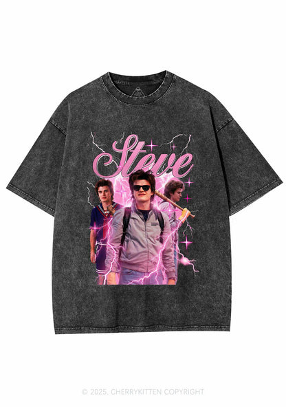 SH Pastel Spark Y2K Shirts Washed Tee Cherrykitten