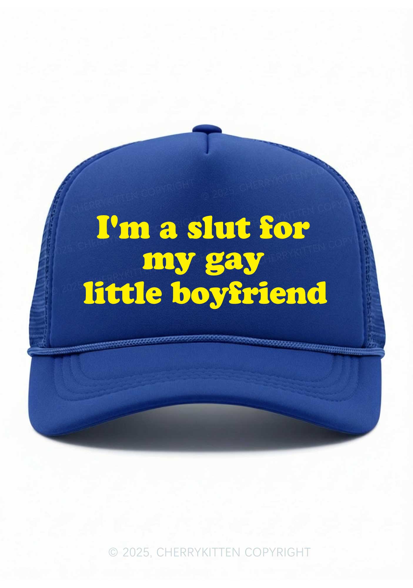 Slxt For My Gay BF Valentine's Day Y2K Trucker Hat Cherrykitten
