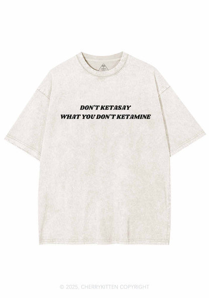 Don't Ketasay Y2K Washed Tee Cherrykitten