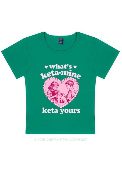 Whats Kxxamine Y2K Baby Tee Cherrykitten