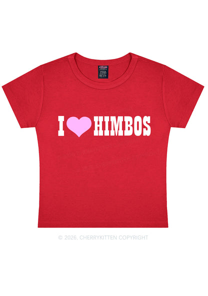 I Love Himbos Y2K Baby Tee Cherrykitten