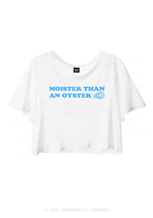 Moister Than An Oyster Y2K Sheer Crop Tee Cherrykitten