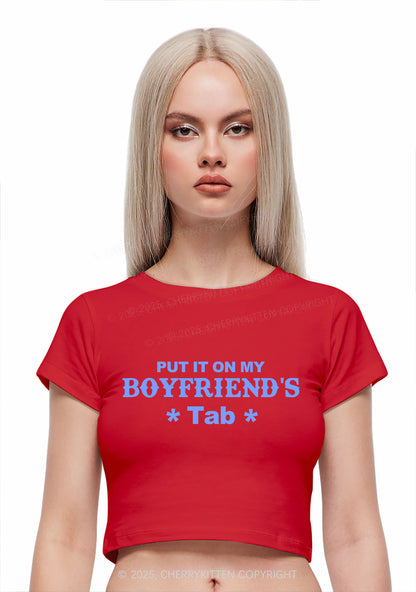 Boyfriends Tab Y2K Baby Tee Cherrykitten