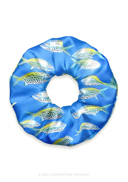 Undersea Fish Y2K Hair Scrunchie Cherrykitten