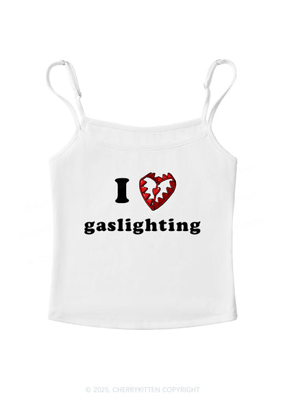 Love Gaslighting Y2K Spaghetti Strap Cami Cherrykitten