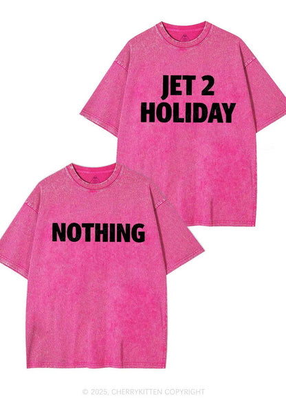 Jet Holiday Nothing Y2K Valentine's Day Washed Tee Cherrykitten