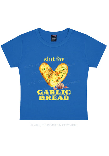 Slxt For Garlic Bread Y2K Baby Tee Cherrykitten