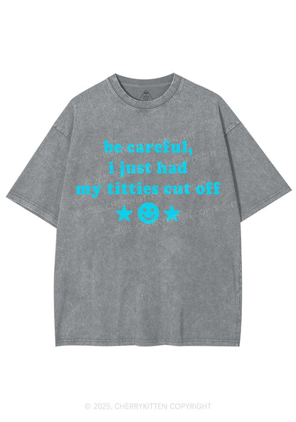 Just Had Txtties Cut Off Pride Y2K Shirts Washed Tee Cherrykitten