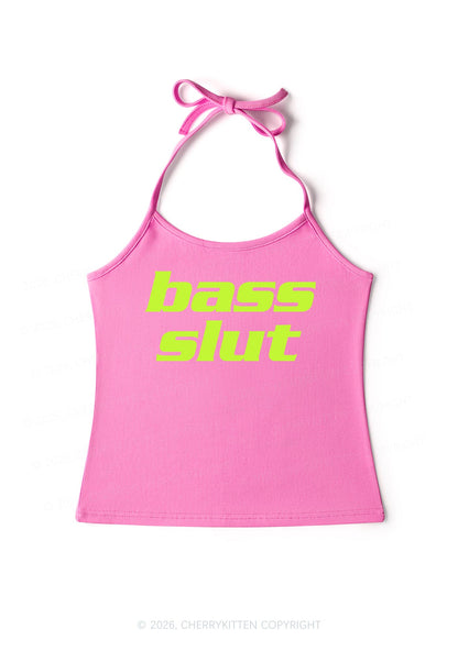 Bass Slxt Y2K Halter Neck Cami Cherrykitten