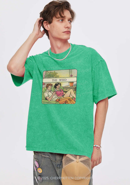 The Wxxd Y2K Washed Tee Cherrykitten