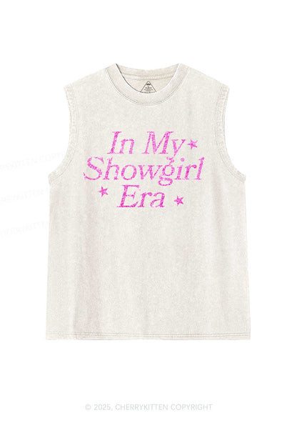 Glitter In My Era TS Y2K Washed Muscle Tank Cherrykitten