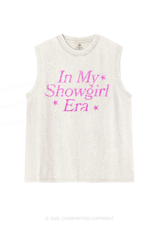 Glitter In My Era TS Y2K Washed Muscle Tank Cherrykitten