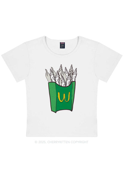 M Smoke Y2K Baby Tee Cherrykitten