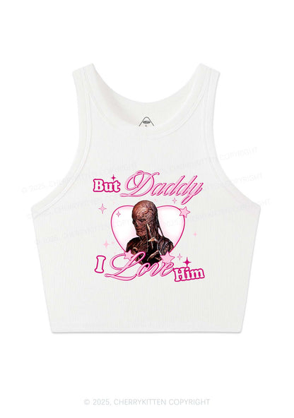 Daddy I Love VN Y2K Crop Tank Top Cherrykitten