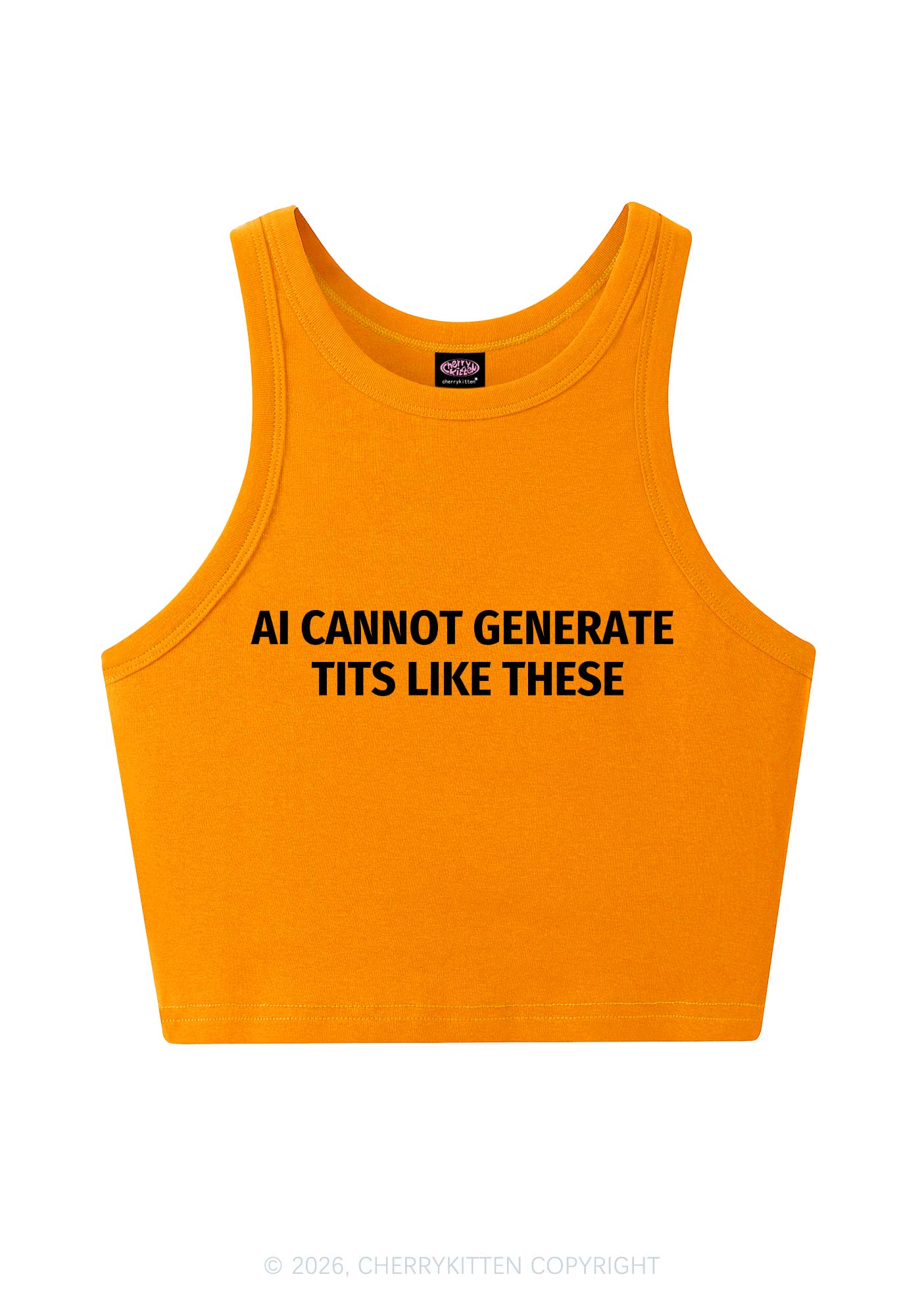 Ai Cannot Generate Txts Y2K Crop Tank Top Cherrykitten
