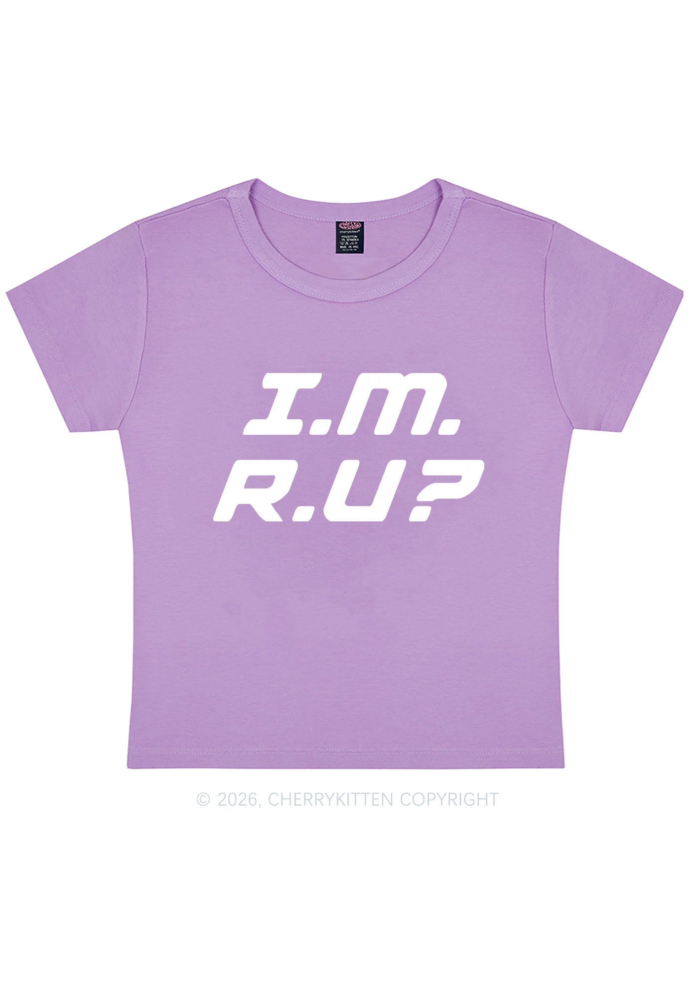 Im Ru Pride Y2K Baby Tee Cherrykitten