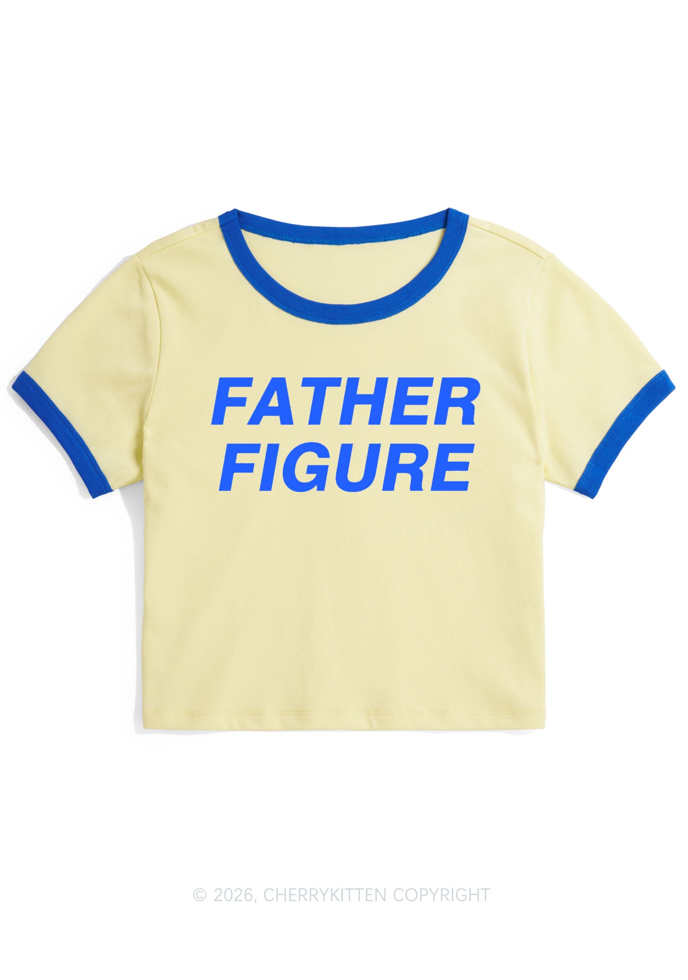 Father Figure Y2K Ringer Tee Cherrykitten