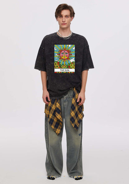 The Sun Y2K Washed Tee Cherrykitten