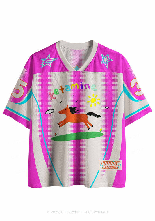 Custom Orange Pony Y2K Sport Jersey Shirts Cherrykitten