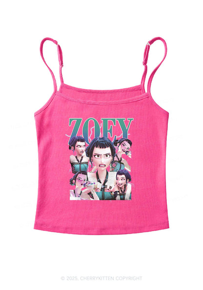 Kpop Girl Y2K Spaghetti Strap Cami Cherrykitten
