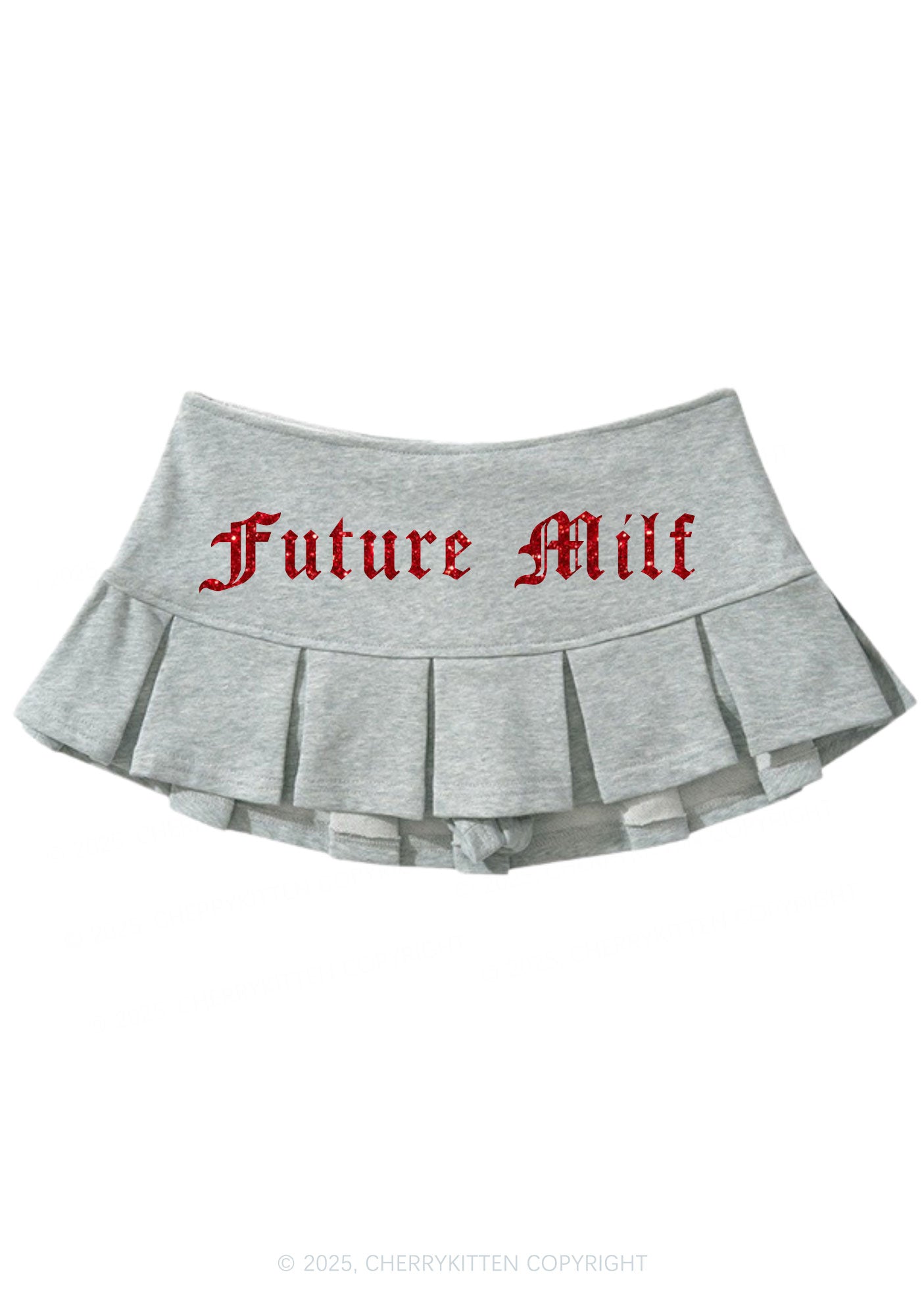 Glitter Future Mxxf Y2K Mini Pleated Skirts Cherrykitten