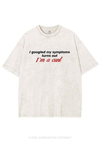 I Am A Cxxt Y2K Shirts Washed Tee Cherrykitten