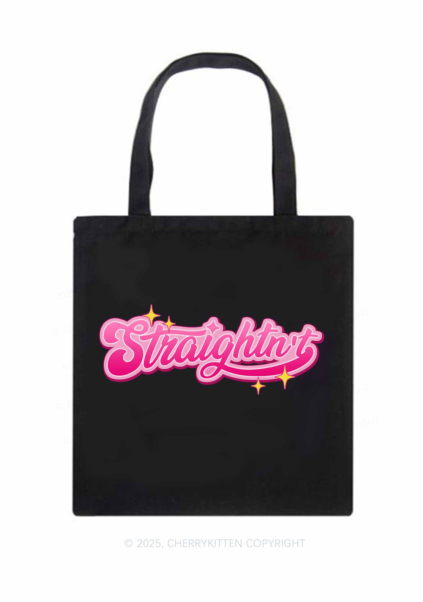 Straightnt Pride Y2K Canvas Tote Bag Cherrykitten