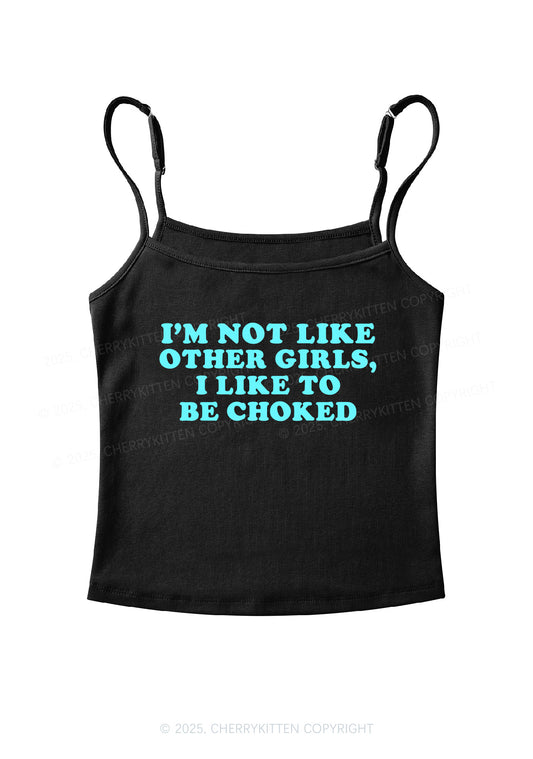 I Like To Be Choked Y2K Spaghetti Strap Cami Cherrykitten