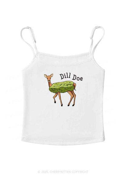Dill Doe Y2K Spaghetti Strap Cami Cherrykitten
