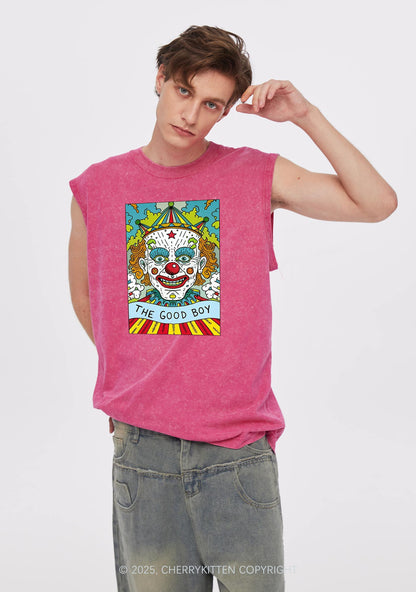 The Good Boy Y2K Washed Tank Cherrykitten