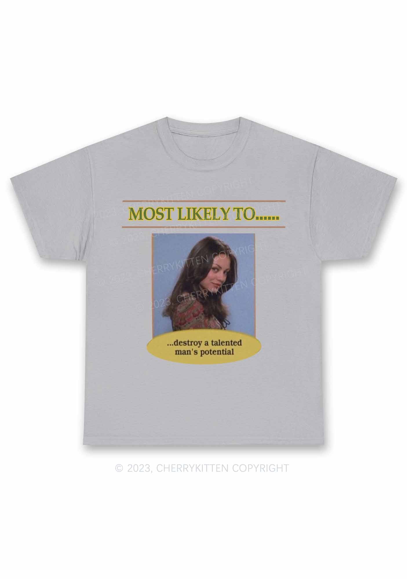 Destroy A Man Y2K Chunky Shirt Cherrykitten