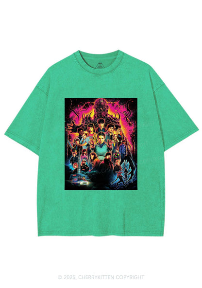 Young Adventure Y2K Shirts Washed Tee Cherrykitten