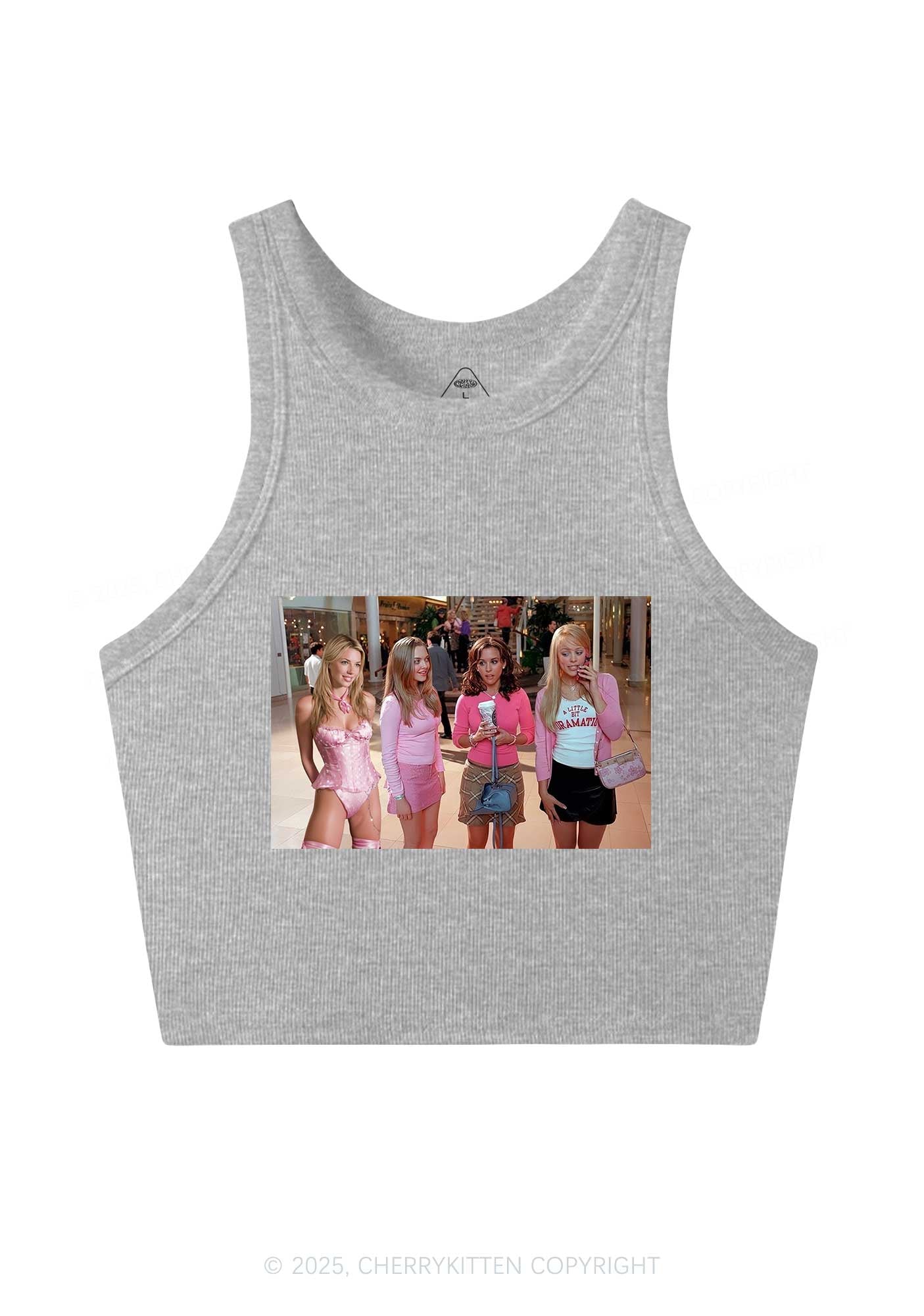 Custom Girls Movie Y2K Crop Tank Top Cherrykitten