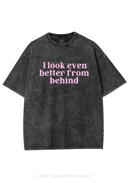 Look Better From Behind Y2K Shirts Washed Tee Cherrykitten