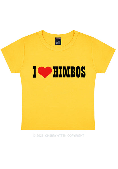 I Love Himbos Y2K Baby Tee Cherrykitten